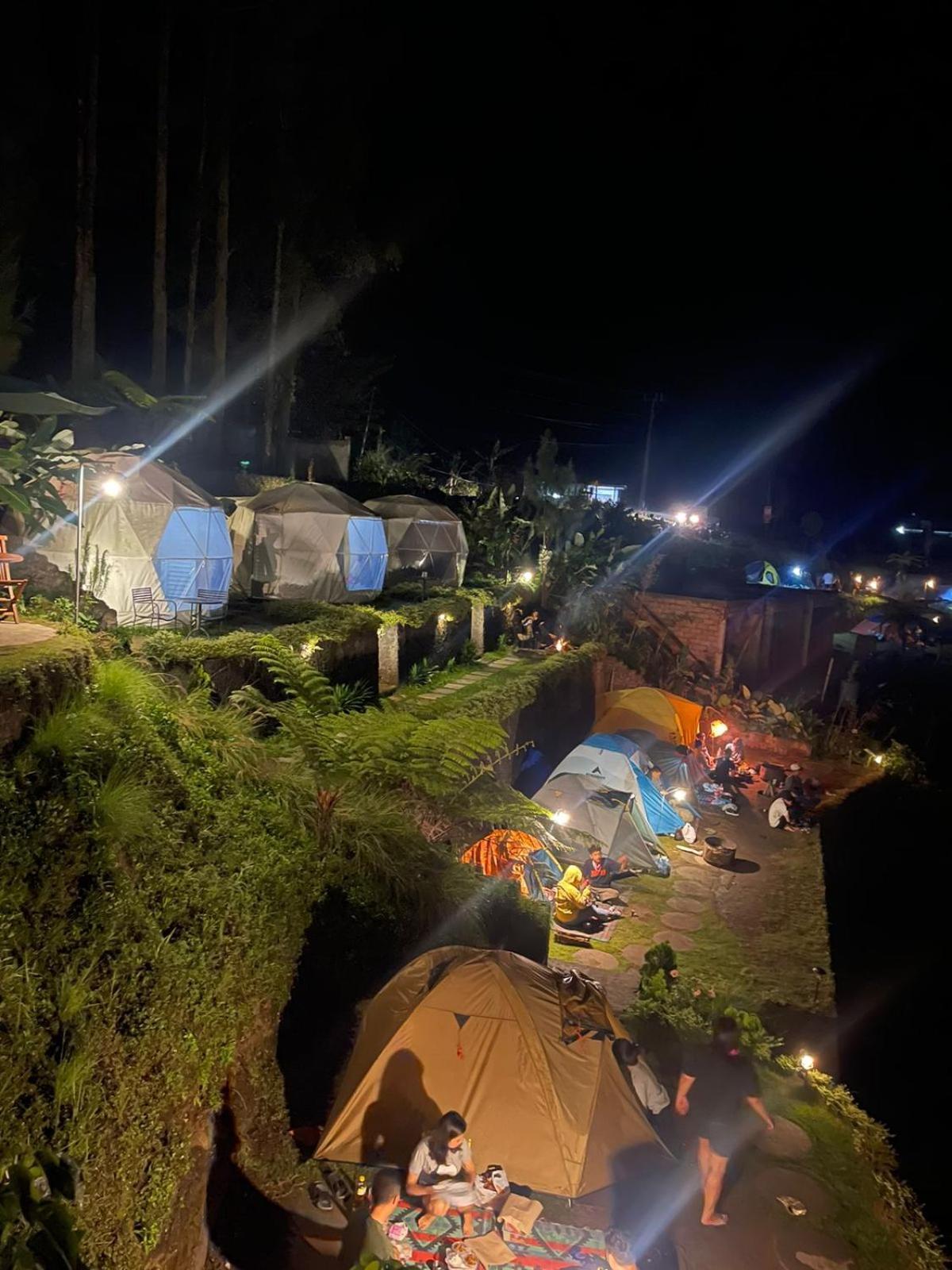 Hotel Pinggan Sunrise Glamping Baturaja  Exterior foto